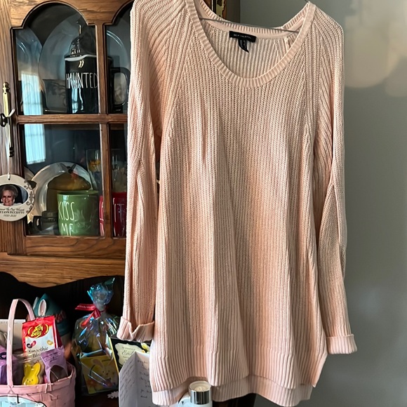 Halston cut out sleeve sweater - Picture 1 of 4